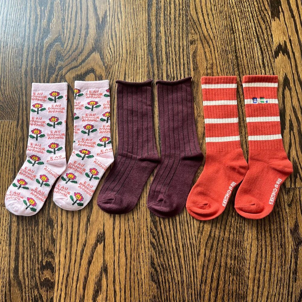 NWOT - Bobo Choses and the Animals Observatory Socks Bundle (2-4Y)
